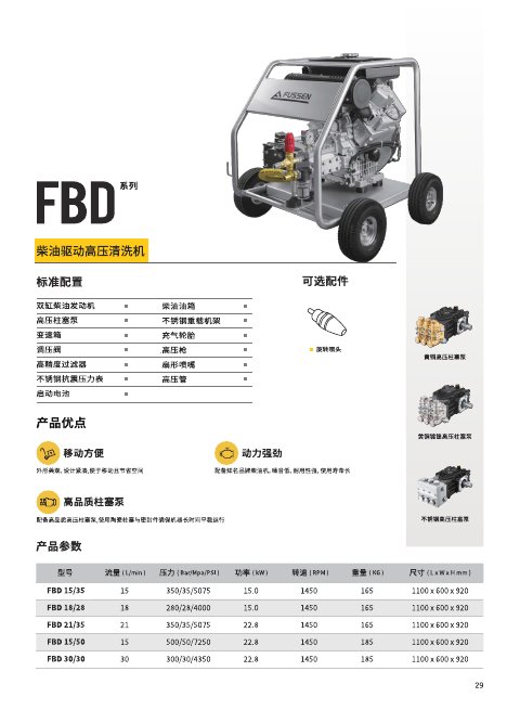FBD 系列产品单页