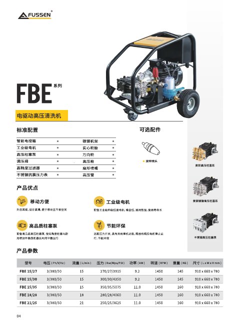 FBE 系列产品单页