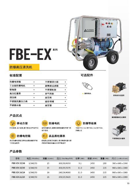 FBE-EX 系列产品单页