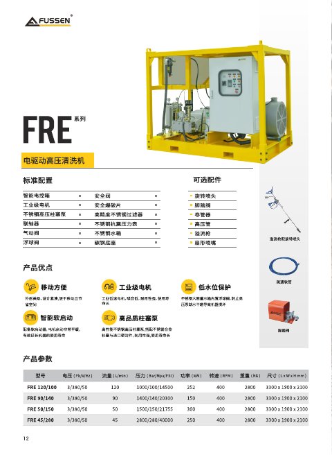 FRE 系列产品单页