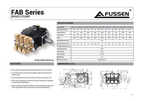 FAB Series service manual