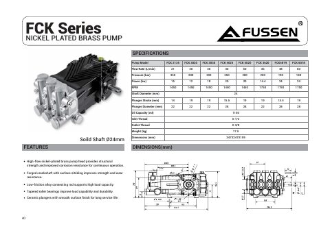 FCK Series service manual
