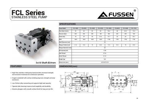 FCL Series service manual