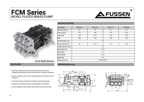 FCM Series service manual