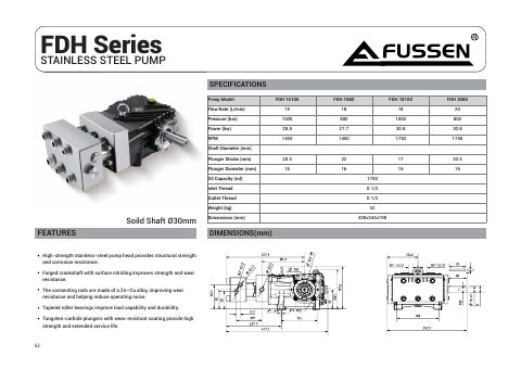 FDH Series service manual
